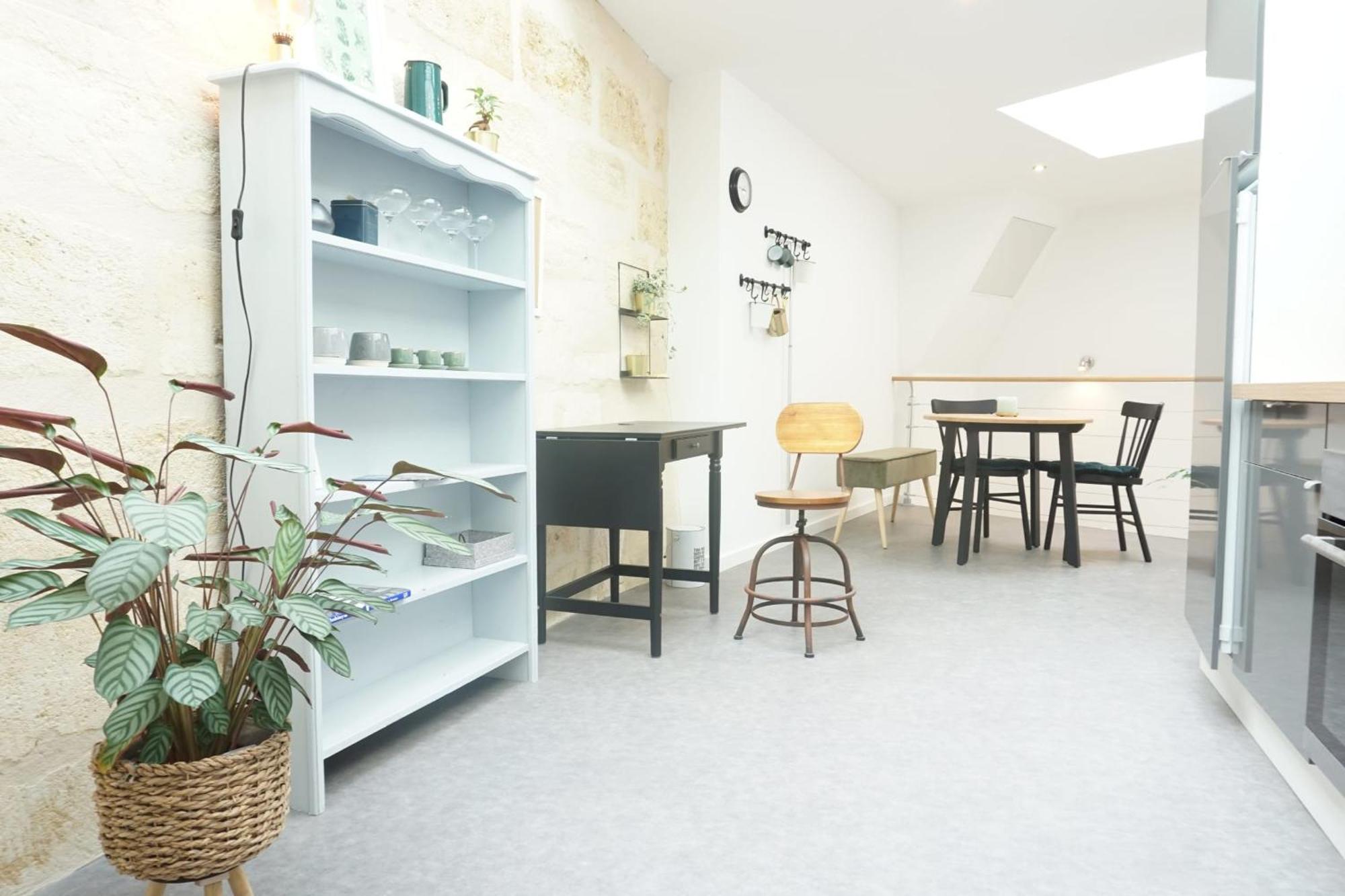 Beautiful Duplex With Ac - Place Du Palais Bordeaux Exterior photo